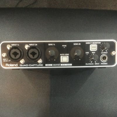 Roland UA-55 Quad-Capture USB 2.0 Audio Interface | Reverb