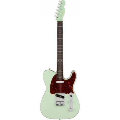 Fender American Ultra Luxe Telecaster Surf Green image 1