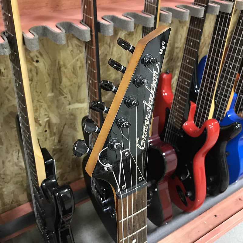 日本製 Grover Jackson Dinky MyG. Grover Jackson MyG Dinky Black HSS Japan 1990s | Reverb