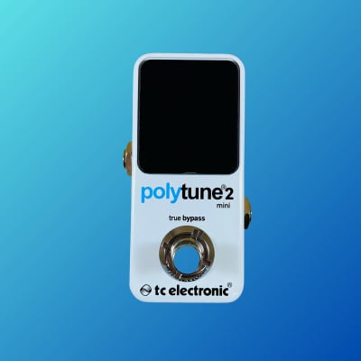 TC Electronic Polytune 2 Mini Poly-Chromatic Tuner Pedal | Reverb