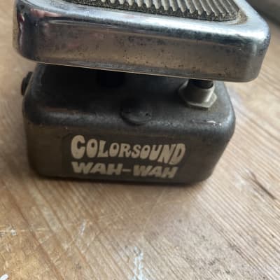 Vintage 1970s Sola Sound Colorsound Wah guitar pedal image 4