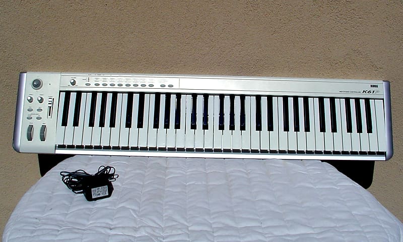 Korg K61p Midi Controller/Synth (Excellent, Rare, Light | Reverb