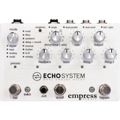 Empress Echosystem Dual Engine Delay | Reverb