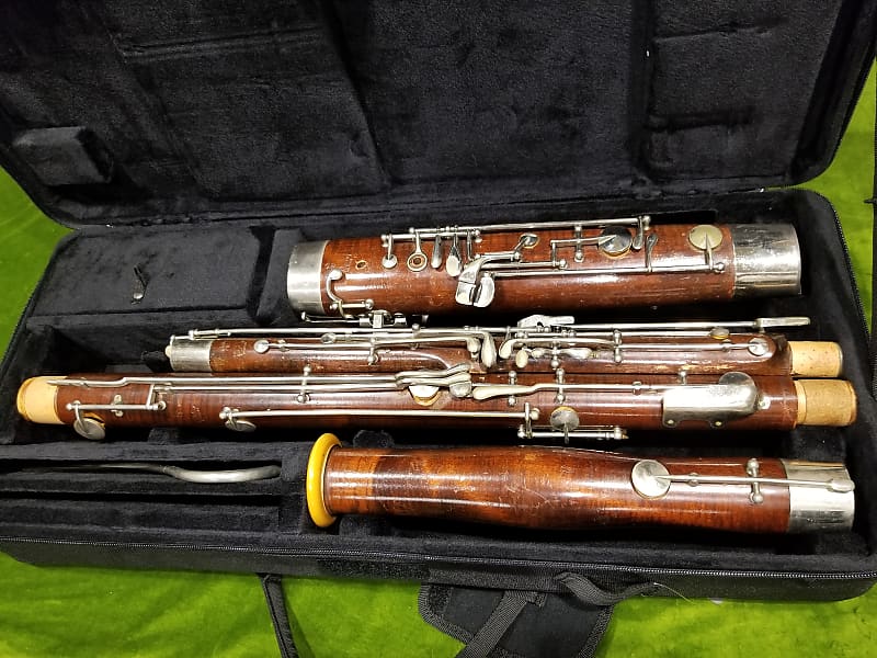 Puchner Bassoon, circa 1950's, Maple, with new Protec case Reverb