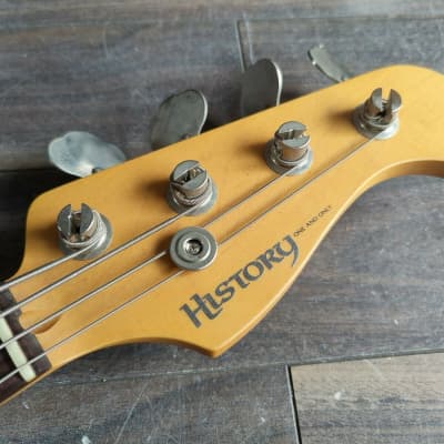 2017 History (Fujigen) Japan TH-BJ4 Heritage Wood Jazz Bass (Sunburst) w/Case image 6