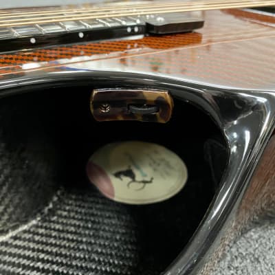 Emerald Custom Shop X10  Carbon Fiber Acoustic Electric Guitar w/ OHSC image 17