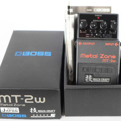 Boss MT-2W Metal Zone Waza Craft | Reverb