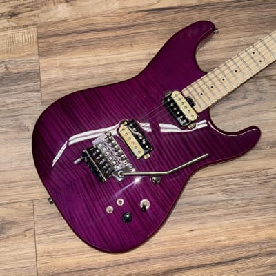 FU-Tone FU Pro Guitar 2024 - Trans Purple for sale