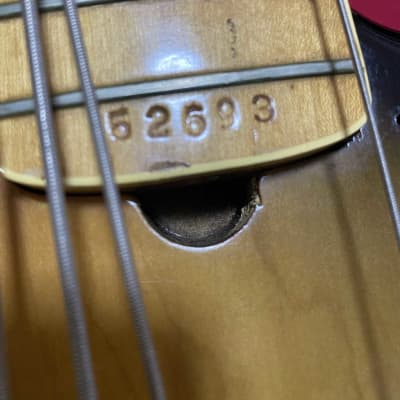 Fernandes FJB-65 1975 Burny Bass Jazz Bass Guitar image 10