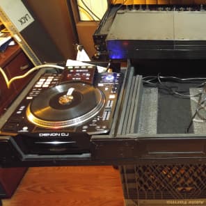 A Pair of Denon DJ SC3900 Digital Media Turntable/DJ Controllers