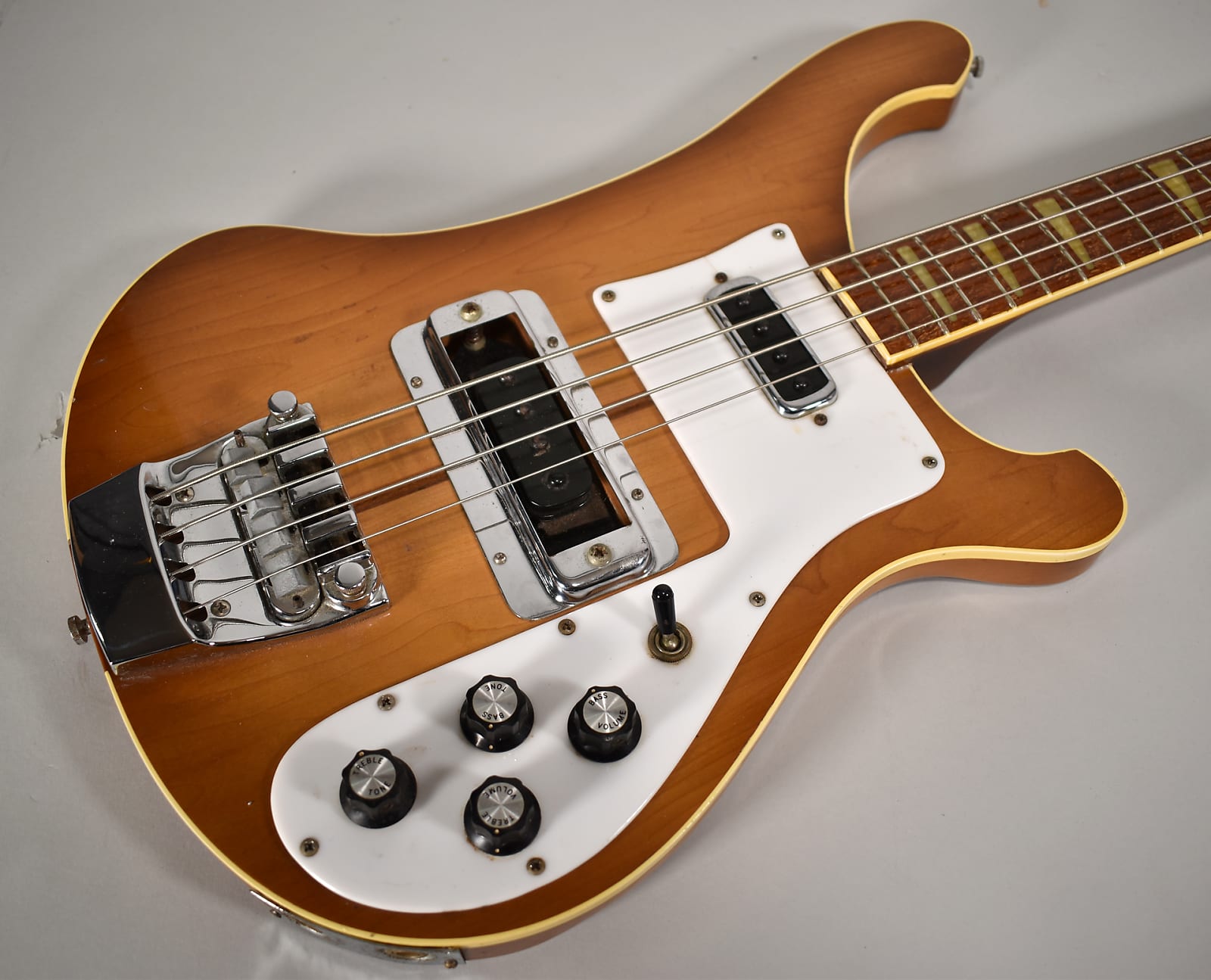 1978 Rickenbacker 4001 Bass AutumnGlo Finish Electric Bass Guitar w/OHSC USA image 18