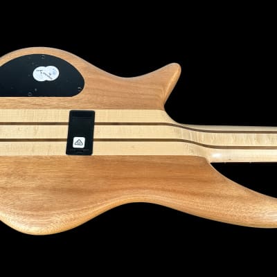2021 Jackson Pro Series SBP V Spectra Burl Top 5-String Bass ~ Transparent Cherry Burst image 3