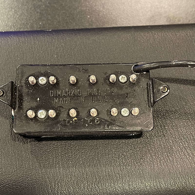 DiMarzio DP166 Breed Bridge Steve Vai Black | Reverb