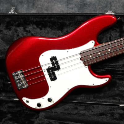 2013 Fender American Standard Precision Bass - Candy Apple Red for sale