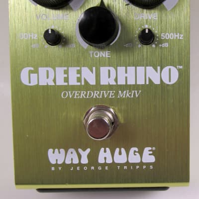 Way Huge Electronics WHE-207 Green Rhino MKIV Overdrive pedal