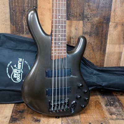 Ibanez EDB600 Ergodyne 4 string Bass 90s Pewter w Deluxe Factory