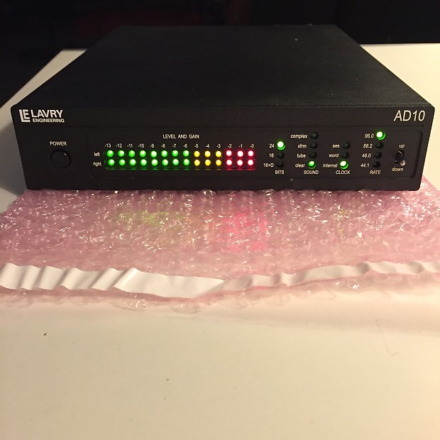 Lavry AD 10 (aka Lavry Black) mastering converter Reverb