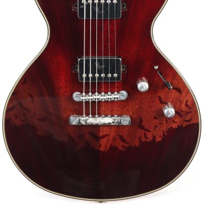 Sugi Japan Custom SH485 RRB Bats LP Electric Guitar w/ OHSC image 1