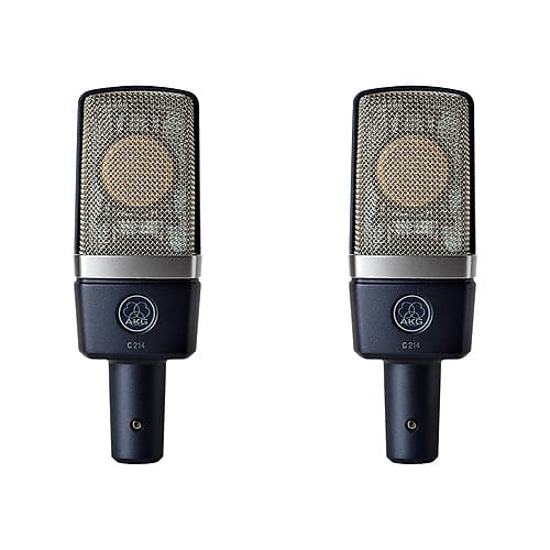 AKG C214 - Matched Stereo Pair Large-diaphragm Condenser Microphone image 1
