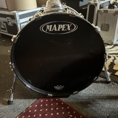 Mapex Bass Drum 22" X 16" Saturn Series Black image 1