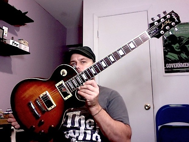 Epiphone Les Paul Standard 1989 Cherry Sunburst w long neck tenon