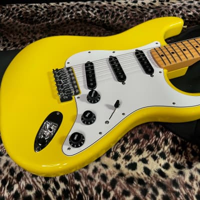 2023 Fender MIJ Limited International Color Stratocaster 7.35lbs Monaco Yellow- Authorized Dealer- In Stock! SKU#G00327 - SAVE! image 2