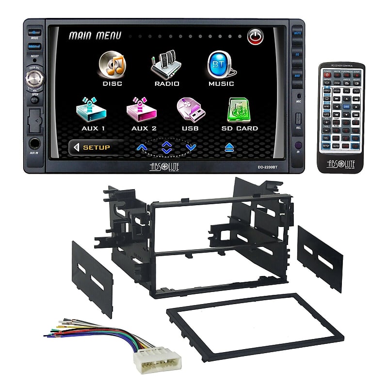DD2200BT Double Din DVD, CD, MP3 Multimedia DVD CD MP3 Player | Reverb