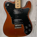 Vintage 1973 Fender Telecaster Deluxe Mocha Brown w/OHSC TSS1057