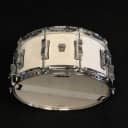 Ludwig 14"x6.5" Keystone X Snare Drum in Snow White Finish
