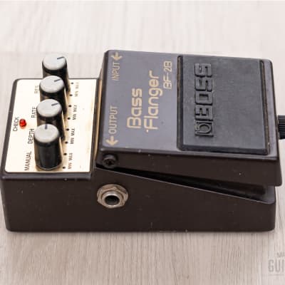 1990 Boss BF-2B Bass Flanger Guitar Effects Pedal, Green Label image 4