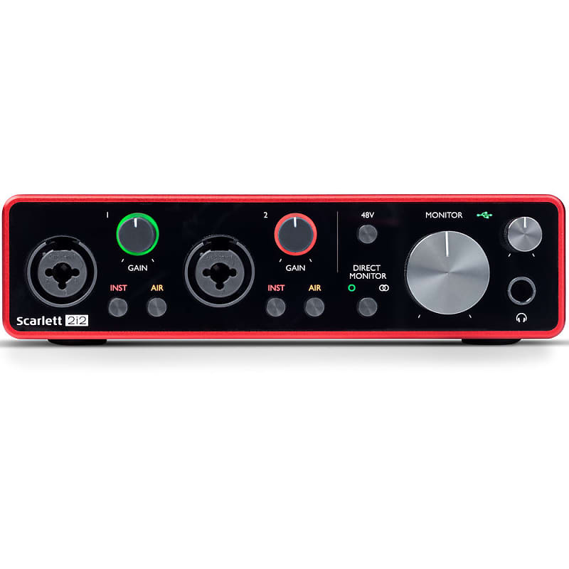 Focusrite Scarlett 2i2 3rd Gen USB Audio Interface | Reverb Canada