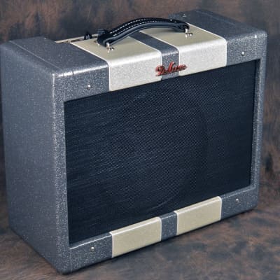 Deluxe Amplification 5E3 Tweed Deluxe Silver Sparkle image 1
