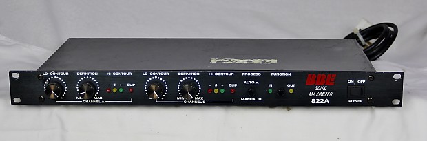 福袋安いいね半額ストア Sonic BBE Maximizer Reverb | Black 822A その他