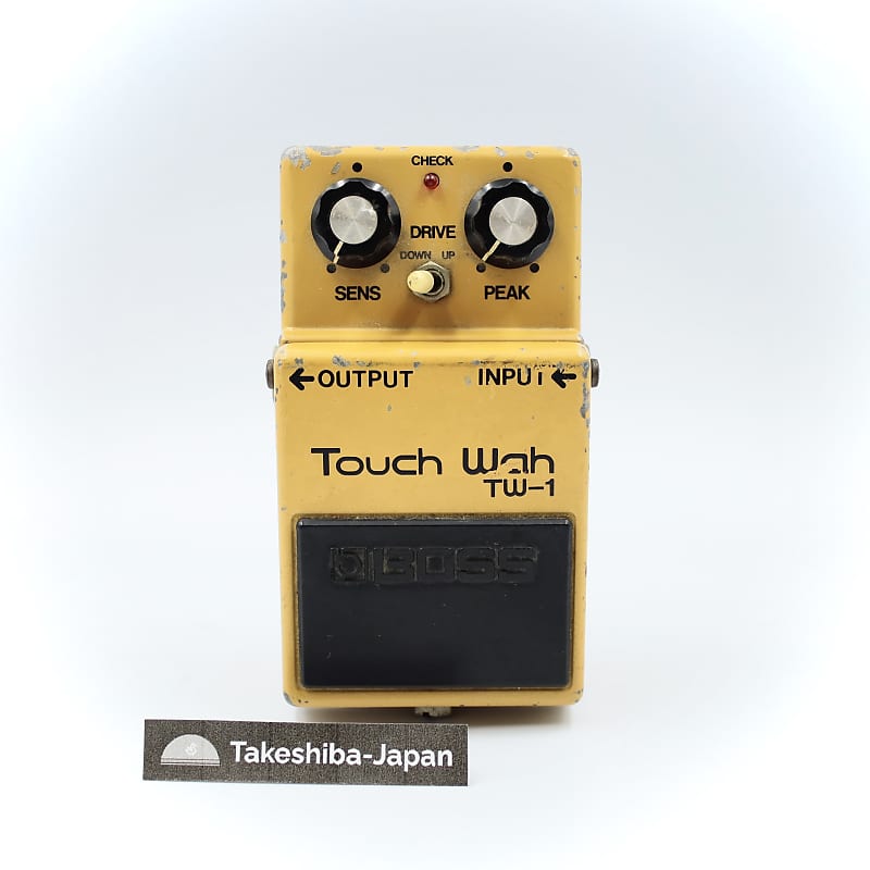 □BOSS TW-1 Touch Wah 初期型 タッチワウ 日本製 銀ネジ-