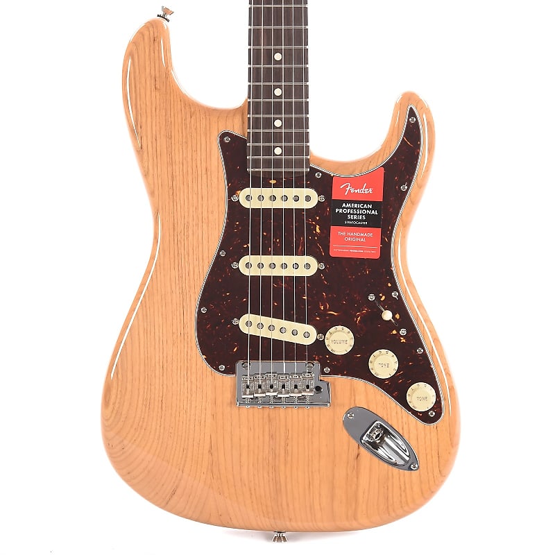 Fender Light Ash American Professional Stratocaster Aged Natural 2019 image 2