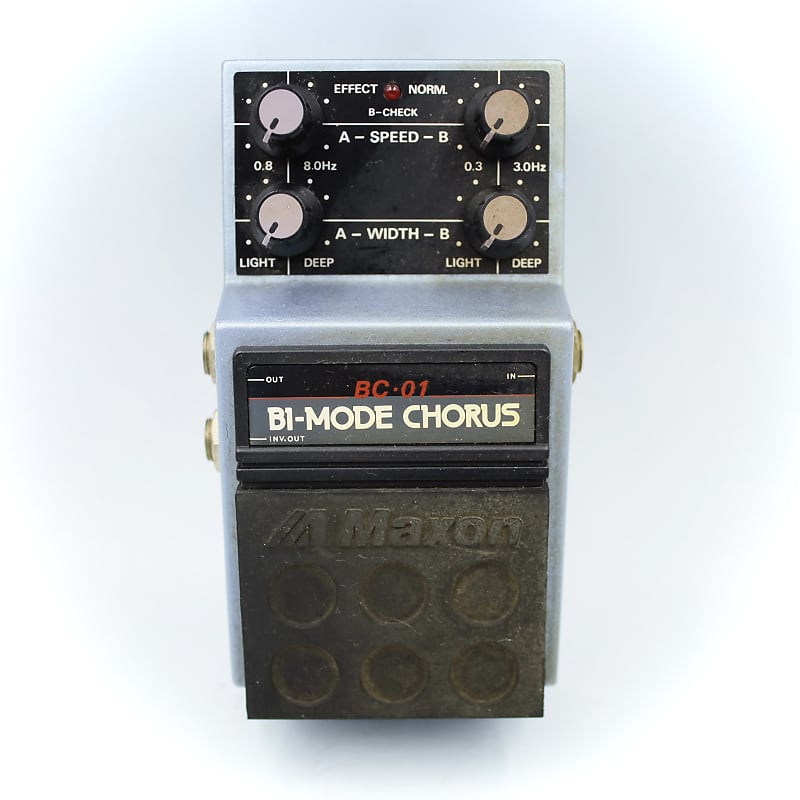 【在庫有】 Maxon BC-01 Bi-Mode Chorus Made in Japan Guitar Effect ギター