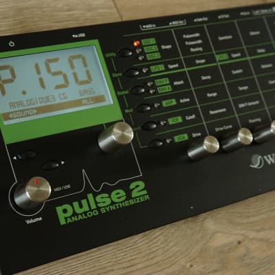 Waldorf Pulse 2 Analog Synthesizer Module 2013 - Present - Black