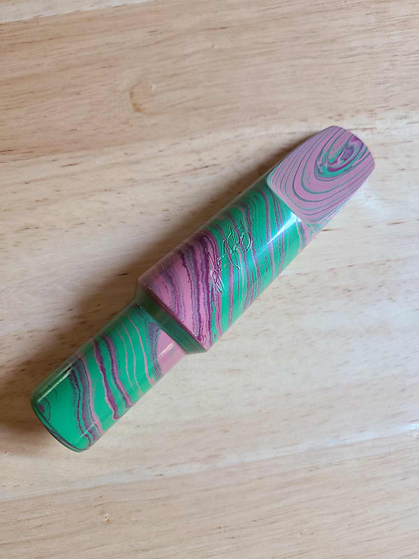 AM Mouthpieces Marbled Hard RubberBari Sax Ankh 7* Reverb