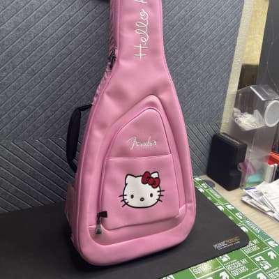Squier Hello Kitty Gig Bag LAST ONE! Case Upgraded SkunkWerx 2024 - Pink and White image 5