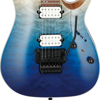 Ibanez High Performance RGA42HPTQM Electric Guitar - Blue Iceberg Gradation image 1