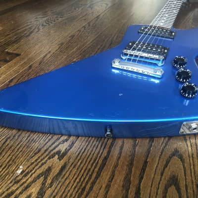 Gibson Explorer Pro 2004 Metallic Blue w/ OHSC image 4