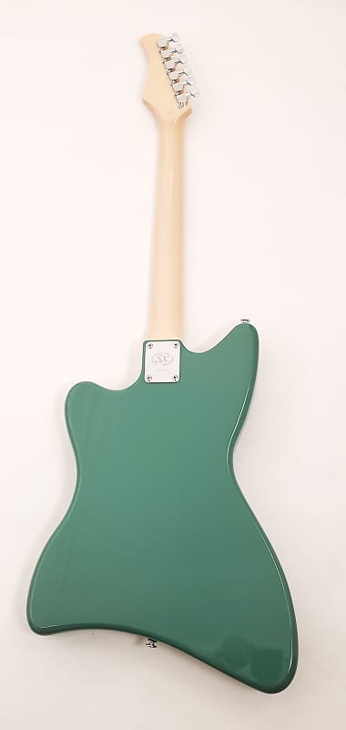 SX Liquid MN Alder 3P90 Stop VGN Green Electric Guitar with SX Liquid MN Alder 3P90 Stop VGN Green Electric Guitar with