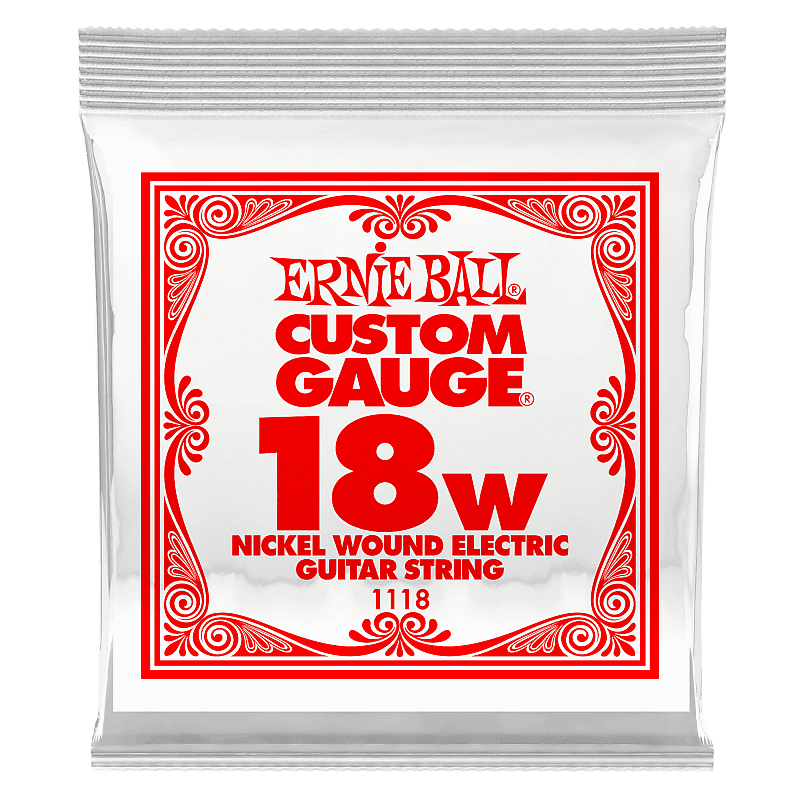 Ernie Ball Single Nickel String single .018w Reverb UK