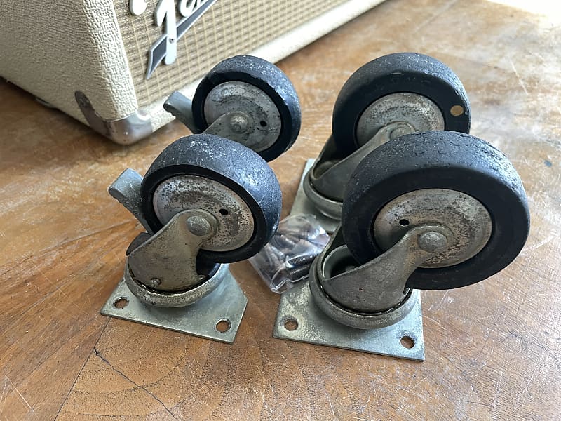 Marshall Revvo 23 Casters from 1970 complete set triangular Reverb