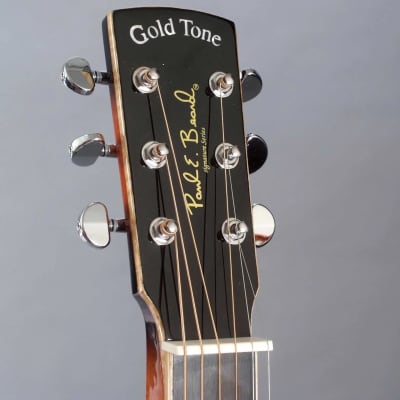 Gold Tone PBS-M Paul Beard Signature Series Solid Mahogany Square Neck Resonator Guitar w/Hard Case image 7
