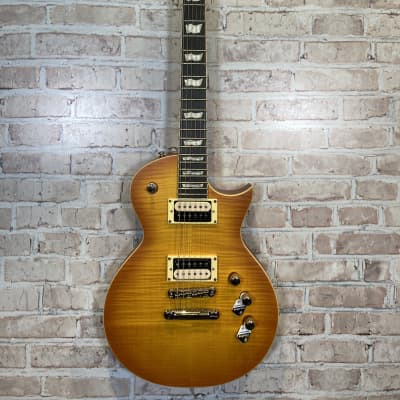 ESP LTD EC-1000T Electric Guitar (Honey Burst Satin) (Hollywood, CA) image 3