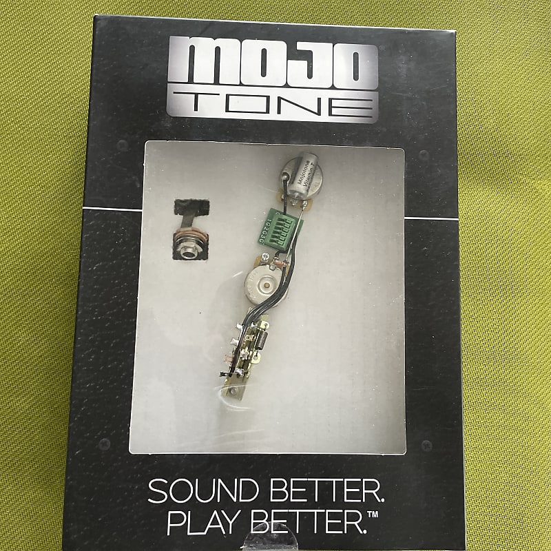 Mojotone Solderless Tele Standard Guitar Wiring Harness | Reverb