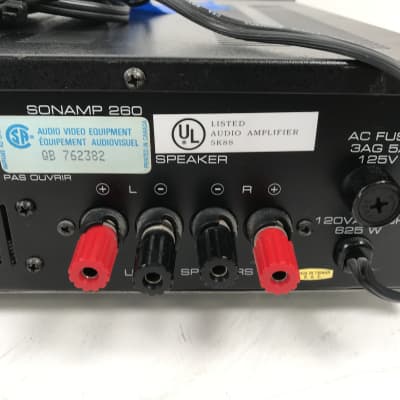 Sonance Sonamp 260 Stereo Audio Power Amplifier image 5