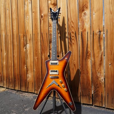 Dean USA Time Capsule ML - Trans Brazilia 6-String Electric Guitar w/ Hard Case (2023) image 2