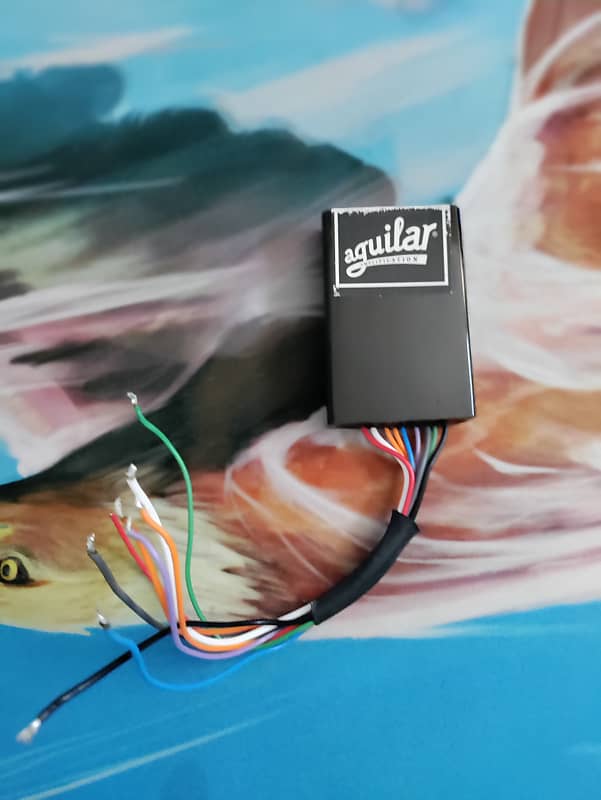 Aguilar OBP1 Onboard Bass Preamp Present Black Reverb